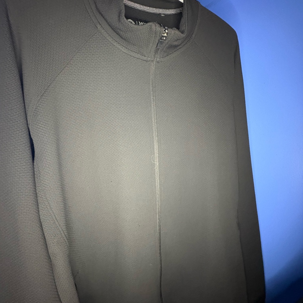 Mondetta Men's Charcoal Zip-Up Sweater